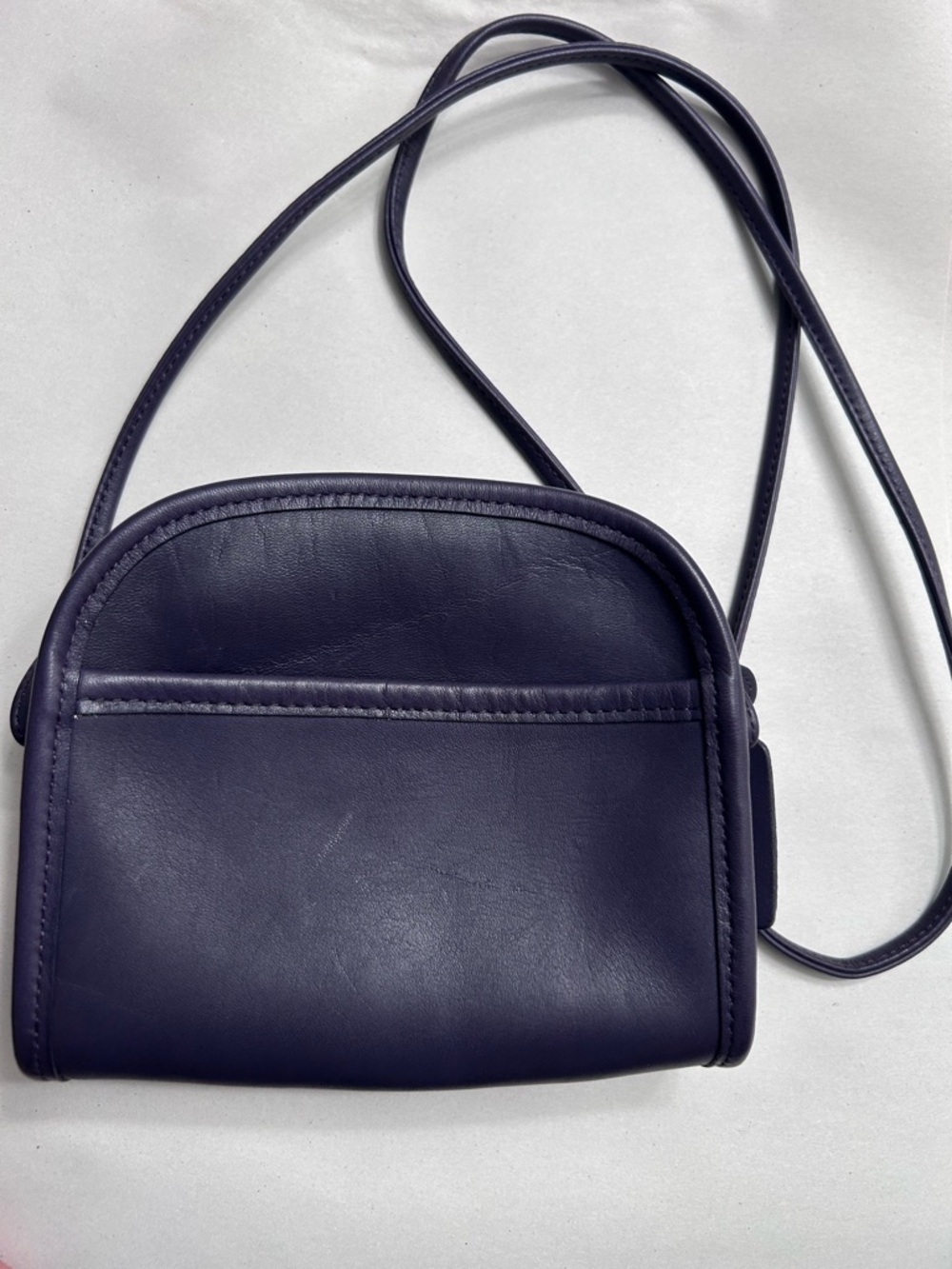 Vintage Coach Ink Purple Abbie #9017